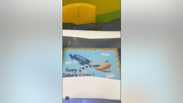 Mom throws Southwest Airlines-themed birthday party for 6-year-old son