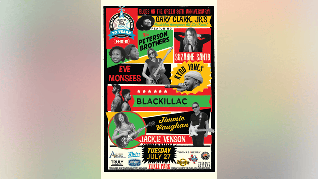 ACL Radio’s Blues on the Green concert series returns to Zilker Park