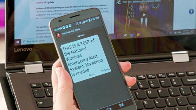 FEMA, FCC to conduct nationwide emergency alert system test on Aug. 11