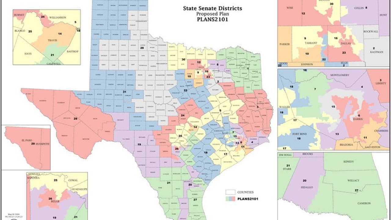 Texas Two New Congressional Districts Added To Houston And Austin In Proposed Redistricting Map 3992