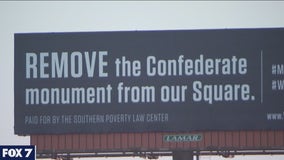 Billboard in Georgetown pushing to have Confederate monument removed