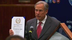 Governor Greg Abbott signs anti-smuggling legislation into law