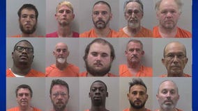 17 men arrested in South Carolina for allegedly targeting children online