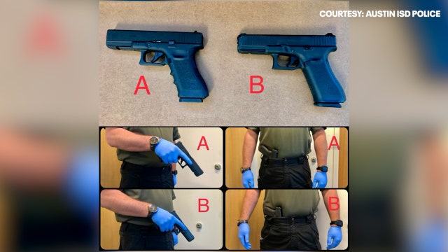 Can you spot the difference between BB gun, real gun in seconds?