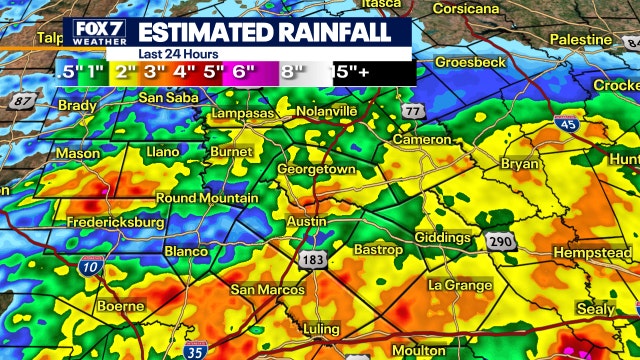 September 28 Central Texas rain event was biggest since mid-August