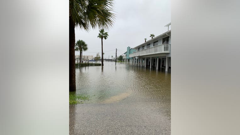 High water in Clear Lake Shores