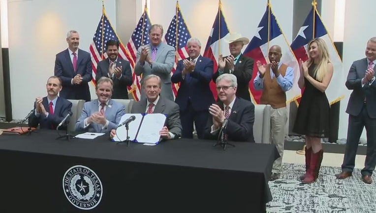 GOVERNOR GREG ABBOTT SIGNS SB 1