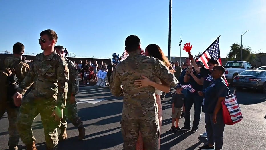 airmen welcomed home