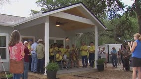 Hometown Missions helps Dripping Springs family with new home