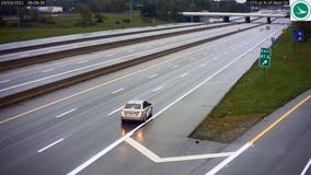 Video: Driver reverses on Ohio interstate after apparently missing exit