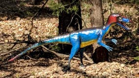 Dinosaurs stolen from The Dinosaur Park in Cedar Creek recovered