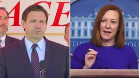 White House says DeSantis' opposition to vaccine mandates will 'make it more difficult to save lives'