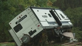 Flooding destroys approximately 30 percent of New Braunfels RV park