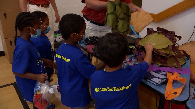 Local seventh grader helping other kids get free Halloween costumes
