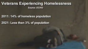 What is Austin doing for homeless veterans?