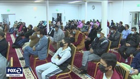 Afghan refugees celebrate 1st Thanksgiving in U.S.