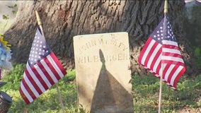 Groups clean veteran headstones ahead of Veterans Day in Round Rock