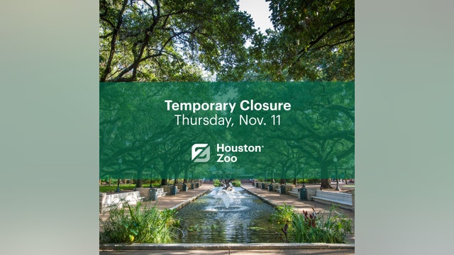 Houston Zoo closes temporarily due to gas leak
