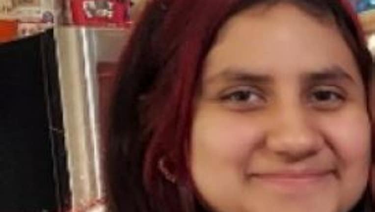 The San Antonio Police Department is asking for the public's assistance in locating Bella Martinez. Police believe she may be traveling with 17-year-old Aryel Moreno in a gold Chevrolet Impala. 