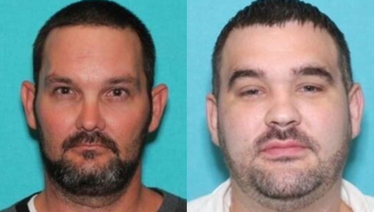 LEFT TO RIGHT: Joshua David Whitworth, of Magnolia, is on the Texas 10 Most Wanted Fugitives List. John Oliver Talmadge McMickings, of El Paso, is on the Texas 10 Most Wanted Sex Offenders List.