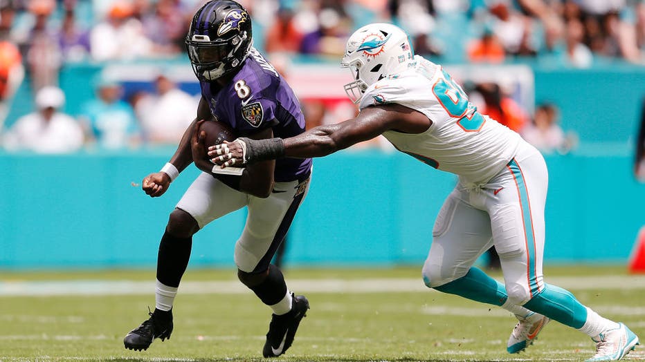 Baltimore Ravens v Miami Dolphins