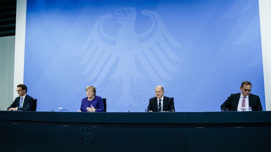 Merkel Meets With States Leaders As Coronavirus Infections Continue To Rise