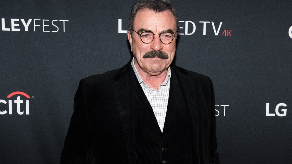 NEW YORK, NY - 16 OCTOBRE : l'acteur Tom Selleck assiste à la "Sang bleu" projection lors du PaleyFest NY 2017 au Paley Center for Media le 16 octobre 2017 à New York.  (Photo de Noam Galai/Getty Images)