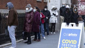 COVID-19 testing sites create long lines as at-home kits become scarce