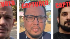 Three of Texas' 10 Most Wanted Fugitives captured