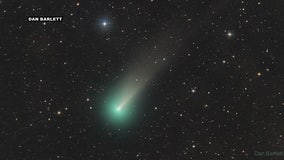 Recently-discovered comet visible from Earth for a short time