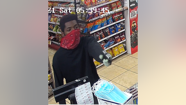 Search for suspect who robbed Premo’s Food Mart on Cameron Road