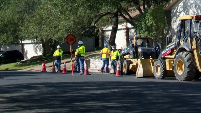 Austin replacing over 2,000 water service lines to improve reliability