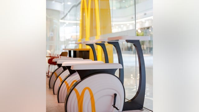 McDonald’s rolls out exercise bikes for dine-in customers in China