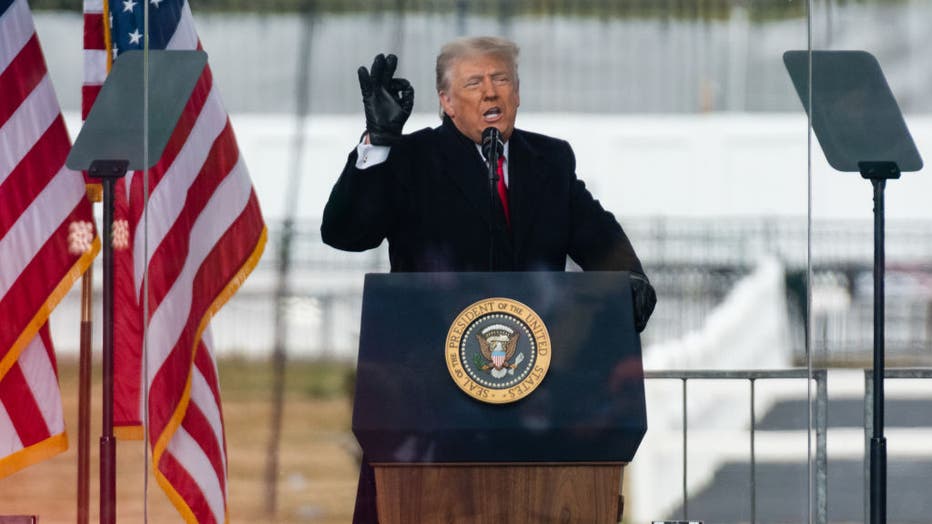 President Trump Speaks At Save America Rally