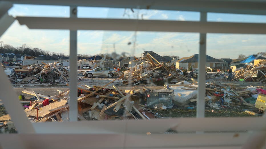 Aftermath of tornadoes in Bowling Green, Kentucky