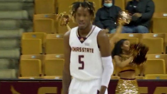 Caleb Asberry shines in Texas State win over Louisiana-Lafayette