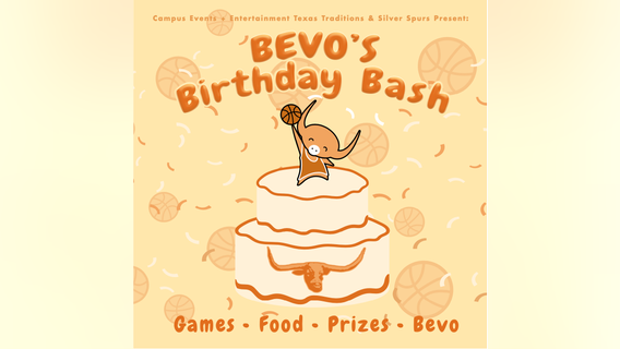 Austin invited to celebrate Bevo's birthday at Frank Erwin Center