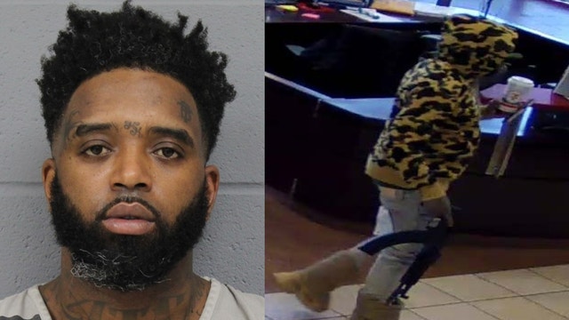 Man arrested on 3 felony warrants for carrying AK-47 at dealership