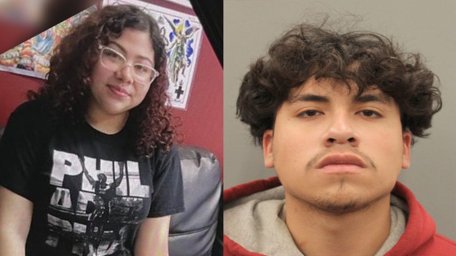 Diamond Alvarez and Frank Deleon Jr