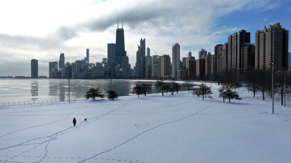 Frigid Weather Continues In Chicago, With Temperatures Hovering In Single Digits Into Weekend
