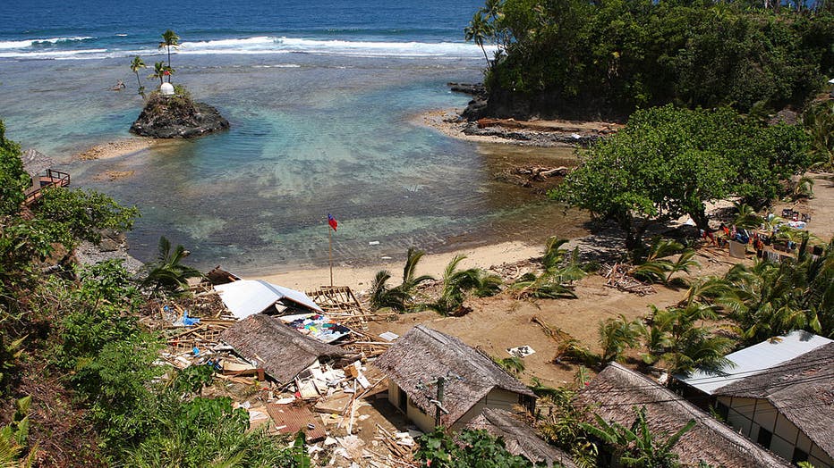 Historical tsunamis that have struck around the world