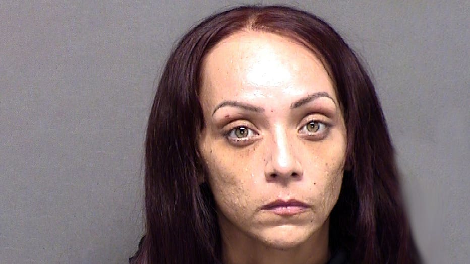 Priscilla Ann Salais, 37, was taken into custody on two counts of endangering a child (Bexar County Sheriff’s Office)