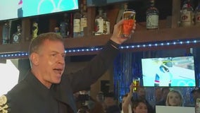 Dallas Cowboys legend Troy Aikman launches EIGHT beer in Austin