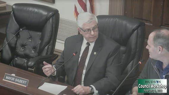 Hudson, Ohio mayor suggests ice fishing in park could lead to prostitution