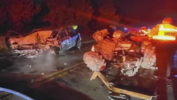 Leander couple escapes fiery head-on collision with hardly a scratch