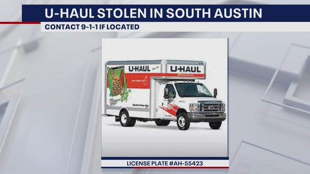 U-Haul full of APD officer, family's belongings stolen in South Austin