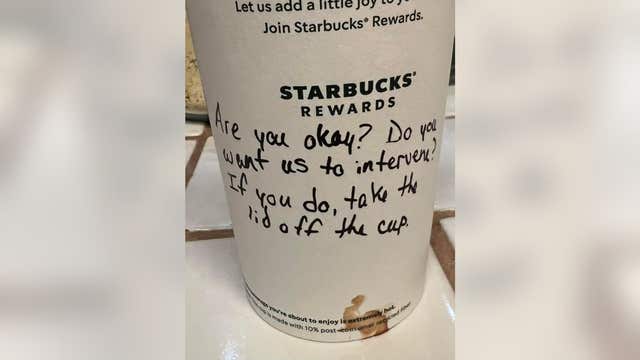 Texas Starbucks employee goes viral after secretly passing note to young woman