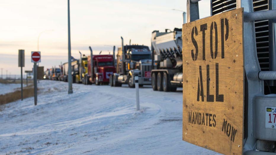 Trucker protest