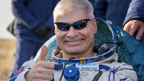 US astronaut Mark Vande Hei returns to Earth in Russian capsule after record-long spaceflight