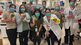 Local Girl Scouts deliver cookies to health care professionals in Round Rock